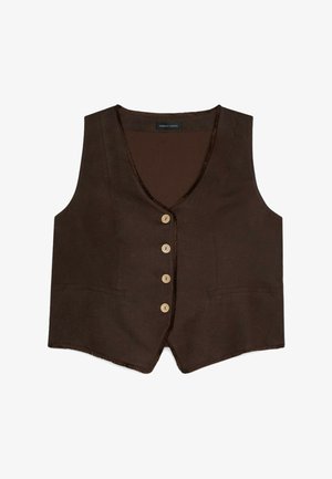 Fiorella Rubino, GILET - Weste - marrone