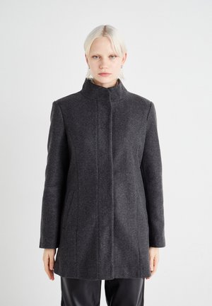 ONLAUGUSTA HIGHNECK COAT - Cappotto classico - dark grey