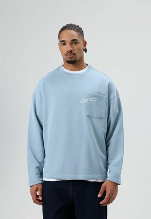 CREW NECK - Longsleeve - marine