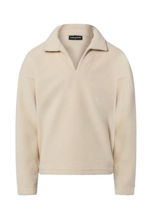 Fleece trui - beige