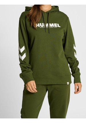 Hummel, Sweat à capuche - dark green