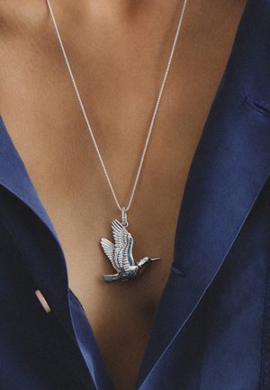 THOMAS SABO, ANHÄNGER EISVOGEL MIT STEINEN - Ciondolo - silver-coloured