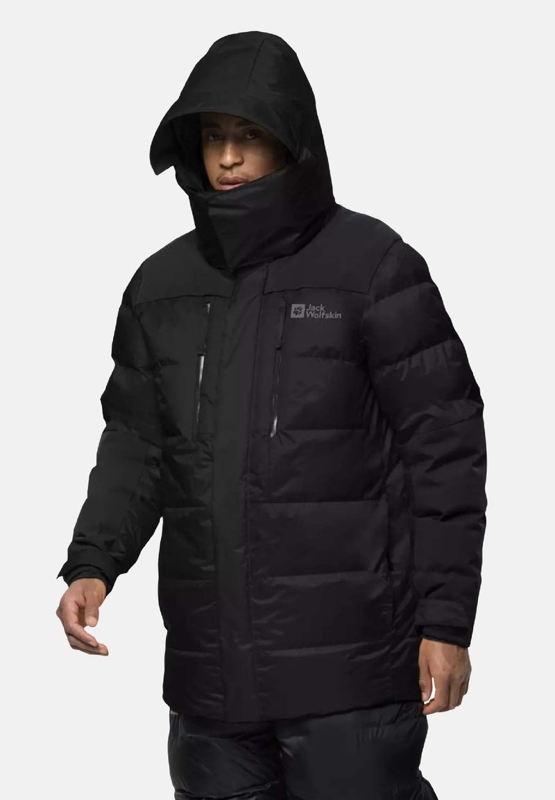 Jack Wolfskin SERIES COOK JKT M Down coat black Zalando.de