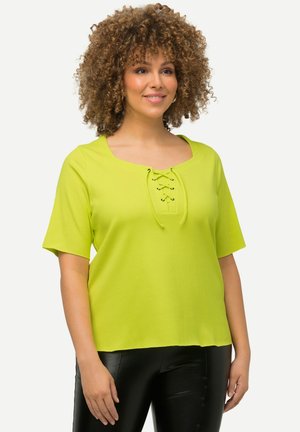 Ulla Popken T-shirt print - yellow