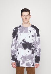 Karl Kani SMALL SIGNATURE UNISEX - Camisola de manga comprida - black/white/grey