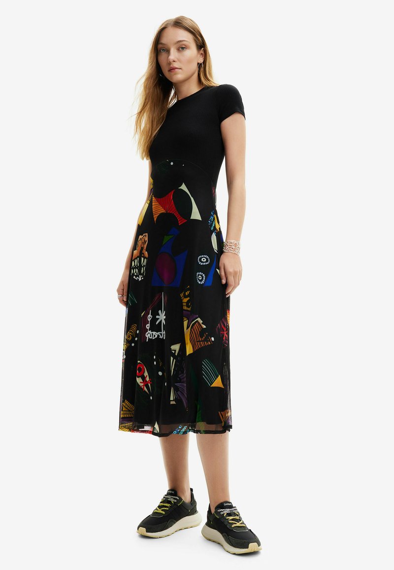 Desigual - M CHRISTIAN LACROIX  - Vestito casual - black, Ingrandire