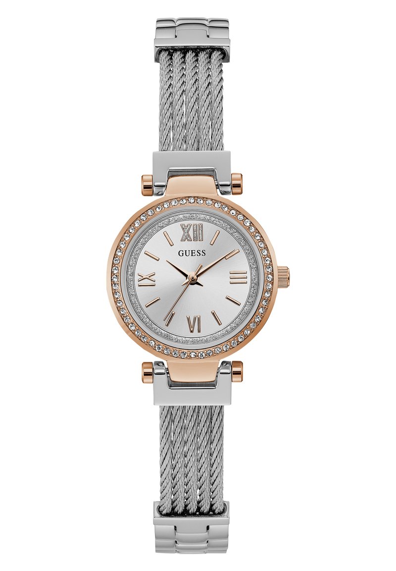 Guess MINI SOHO - Käekell - silver-coloured