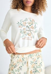 LASCANA VIVANCE DREAMS BY LASCANA VD LAUTOMNE - Pizsama szett - beige