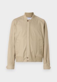 TRACK JACKET - Bomberjacke - khaki beige