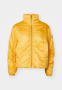 COATED PUFFER - Bomberjakke - goldenrod