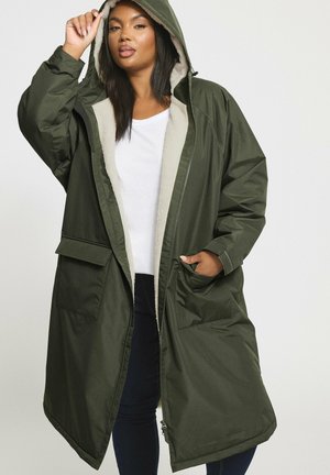 Yours Clothing, PLUS SIZE COATS - Manteau d'hiver - khaki