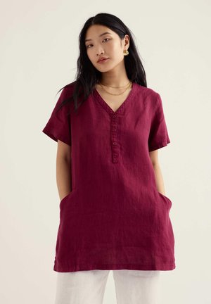 Seasalt Cornwall, SEASALT CORNWALL KESTLE MILL TUNIC - Tunika - dark freesia