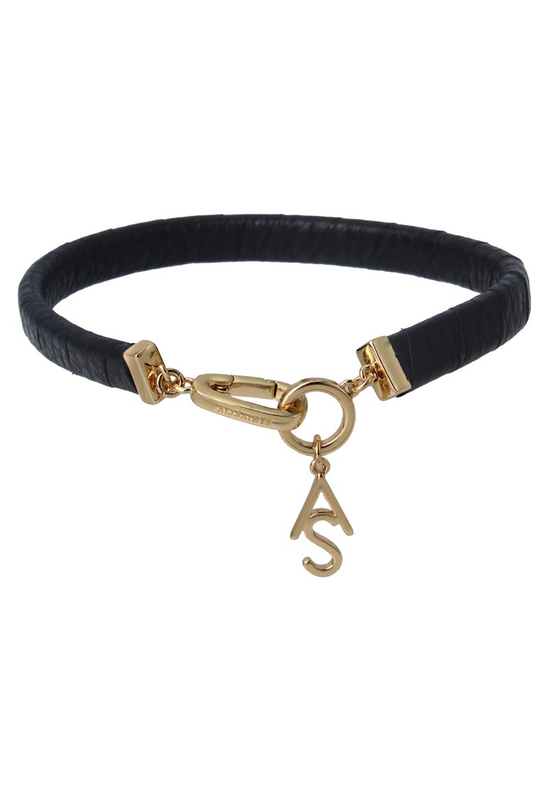 AllSaints AS BR AS CHARM LTHR Bracelet oxford/noir ZALANDO.FR