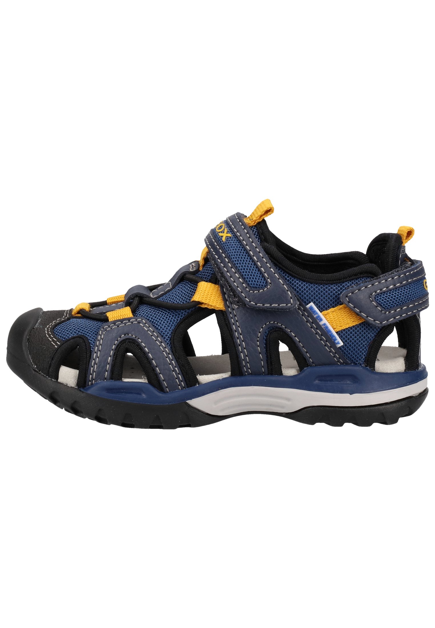 Geox Sandalias de senderismo - navy/dk yellow/azul - Zalando.es
