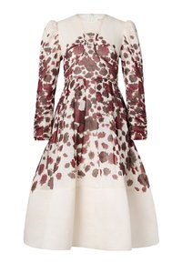 LEONI MIDI DRESS - Cocktailklänning - wine peony