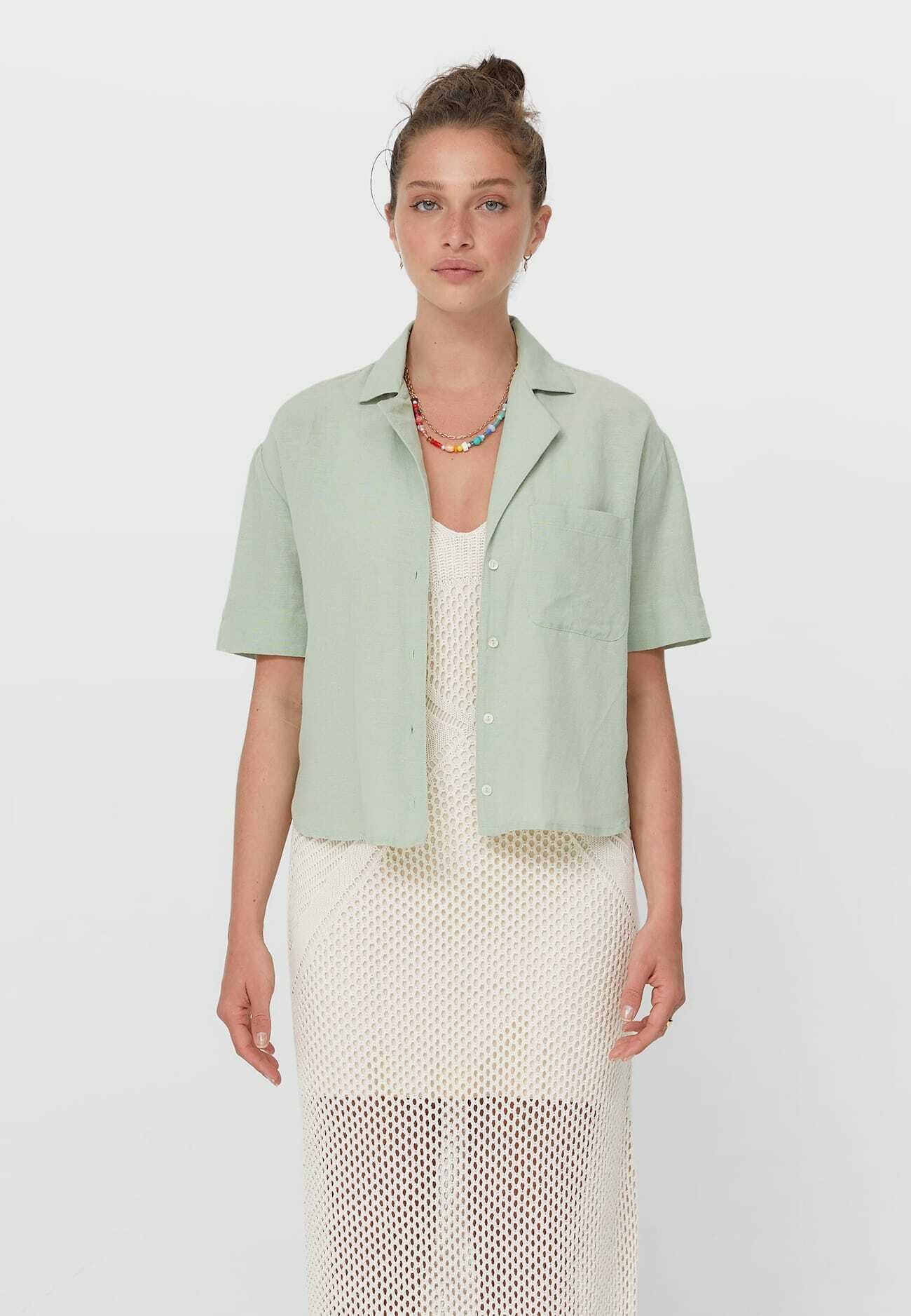 Donna RUSTIKALES MIT KURZEN ÄRMELN - Camicia Donna RUSTIKALES MIT KURZEN ÄRMELN - Camicia