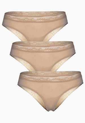 INVISIBLE EXCLUSIVE - 3 PACK - BRASILIANO - Slip - brown