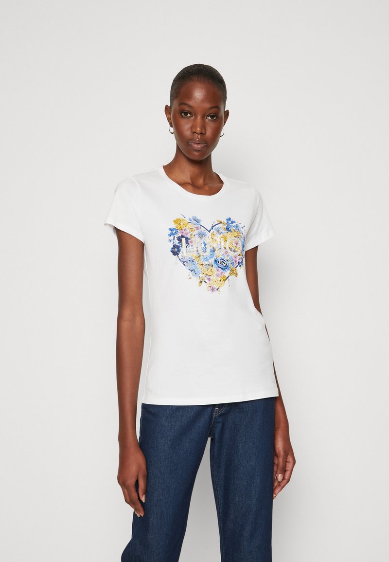 Liu Jo White Cotton T-Shirt