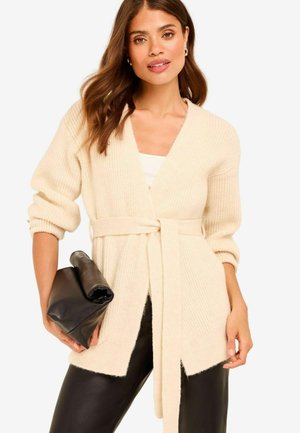 Lipsy REGULAR FIT - Kardigán - ivory white