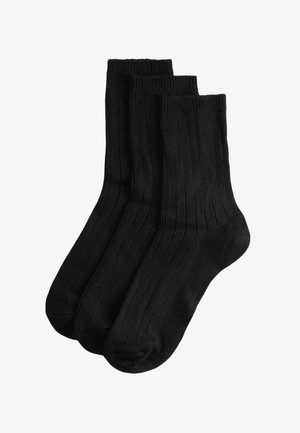 Marks & Spencer, 3PACK THERMAL SUMPTUOUSLY SOFT™ ANKLE HIGH SOCKS. - Socken - black