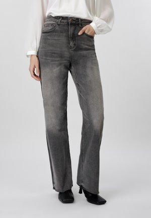 Anna Field Sirgete säärtega teksad - light grey denim