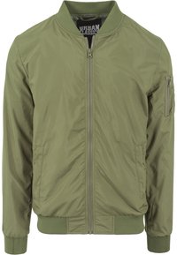 LIGHT BOMBER JACKET - Blouson Bomber - olive