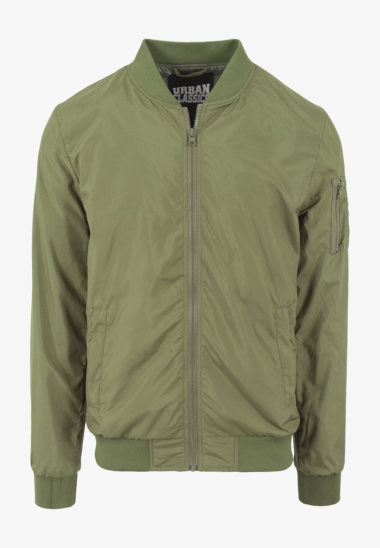 Giacca A Vento Bomber Uomo Urban Classics - Imbottita, Impermeabile, Stile Old School, Taglio Slim Fit - Foto 4