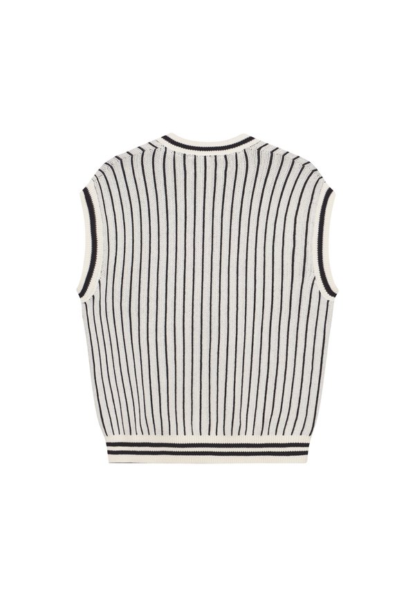 YALE PINSTRIPE V NECK VEST UNISEX - Jumper3