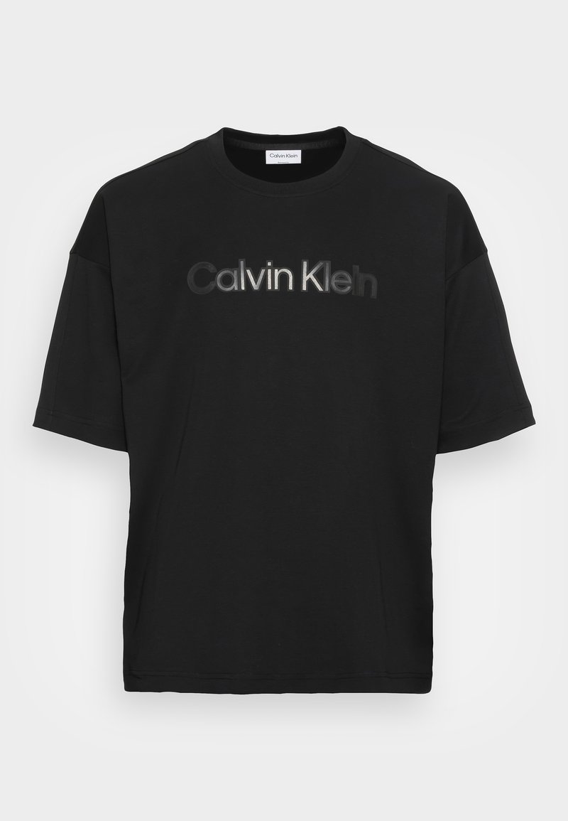 Calvin Klein LACQUER MODERN COMFORT Tshirts print black/sort