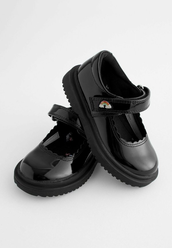 RAINBOW CHUNKY MARY JANE SCHOOL – REGULAR FIT – Riemchenballerina