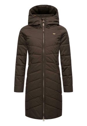 Ragwear DIZZIE - Wintermantel - dark choco