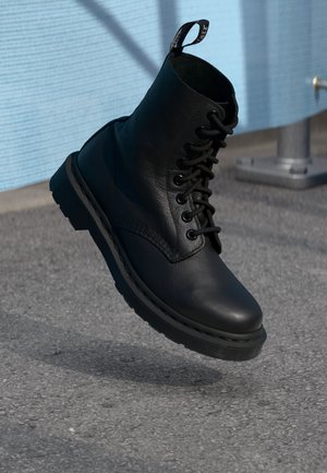 1460 PASCAL MONO - Lace-up ankle boots - black virginia