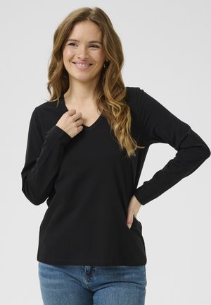 Culture BASE GITH - Langarmshirt - black