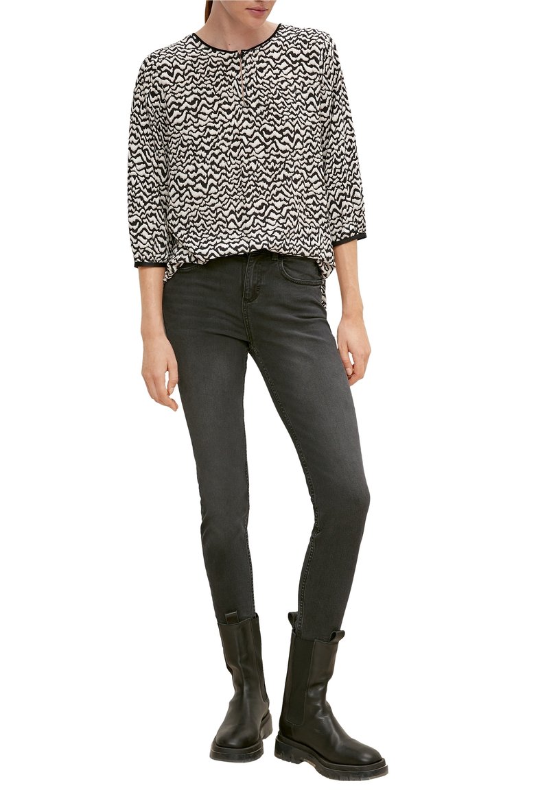 comma casual identity Vaqueros pitillo - grey