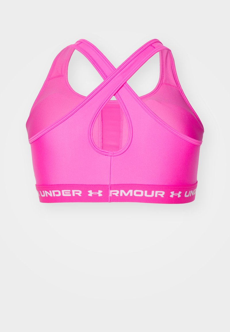 Under Armour CROSSBACK MID BRA Medium support sports bra rebel