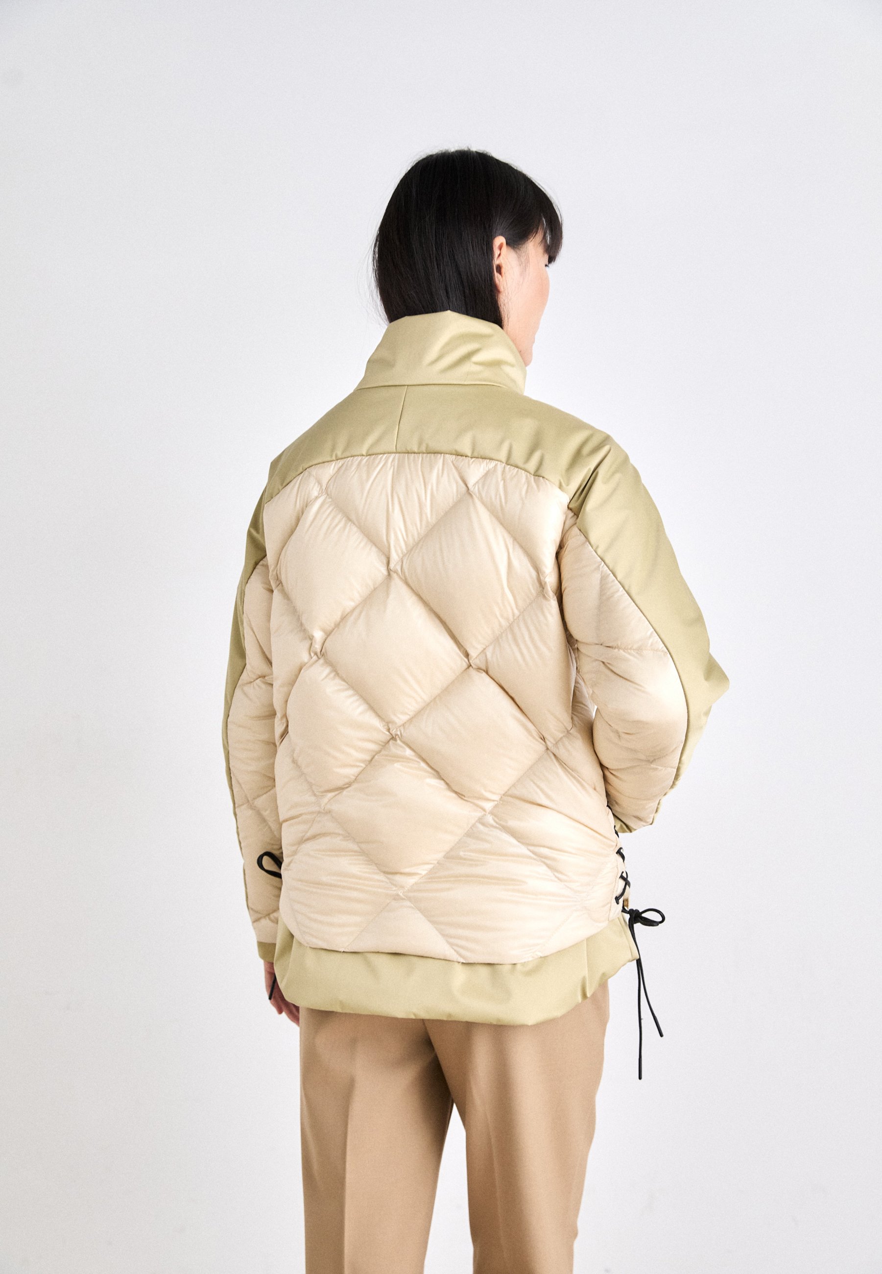 アウターその他 COLMAR Women Outer 22052XX04 INCENSE Beige Colmar Girls Incense With Fur Down Jacket – Panda and Cub