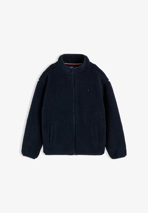 Tommy Hilfiger, FLAG FULL ZIP - Fleecejacke - dark blue