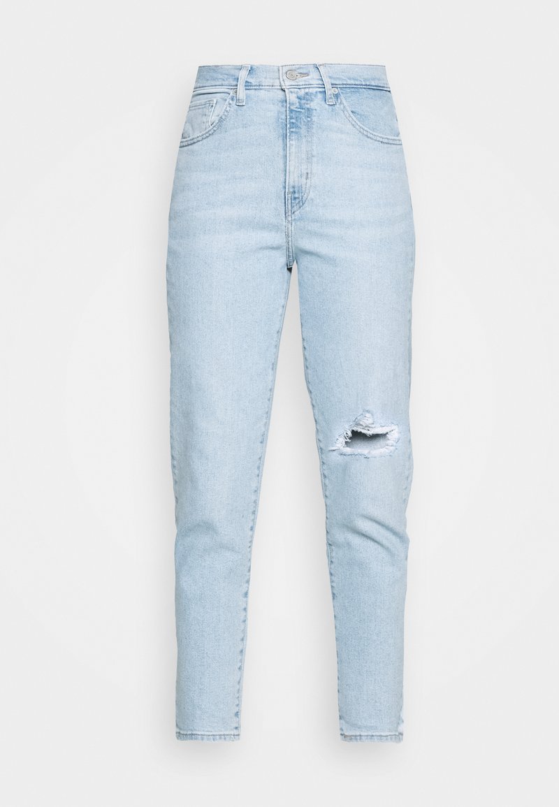 Levi's® HIGH WAISTED MOM - Jeans Relaxed Fit - light-blue denim/lyseblå Zalando.dk