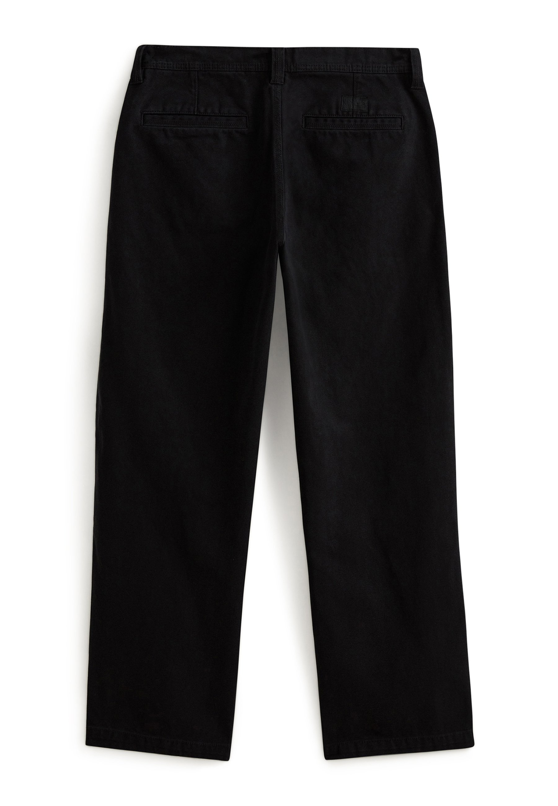 Vans AUTHENTIC CHINO PIGMENT OVERDYE PANTS - Trousers - black