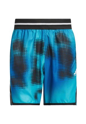 adidas Performance CRAZYLITE AOP 3 - Pantalón corto de deporte - lucid cyan