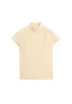 Massimo Dutti, T-shirts basic - yellow