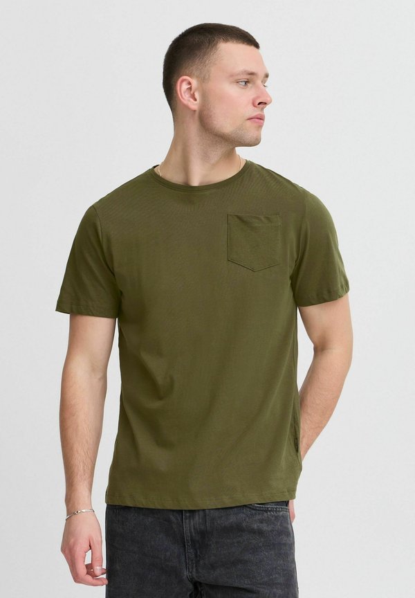 BHJAGO - Basic T-shirt - olive night
