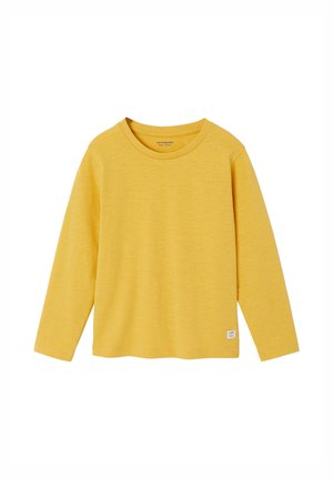 Vertbaudet, VERTBAUDET LONG SLEEVE COLOUR TOP FOR BOYS - Langarmshirt - jaune pâle