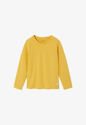 Vertbaudet, VERTBAUDET LONG SLEEVE COLOUR TOP FOR BOYS - Langarmshirt - jaune pâle