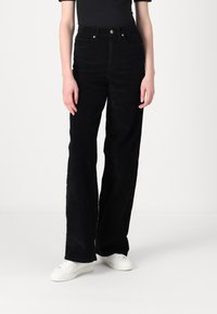 ONLY Tall ONLHOPE GLOBAL HIGH WAIST WIDE  - Trousers - black