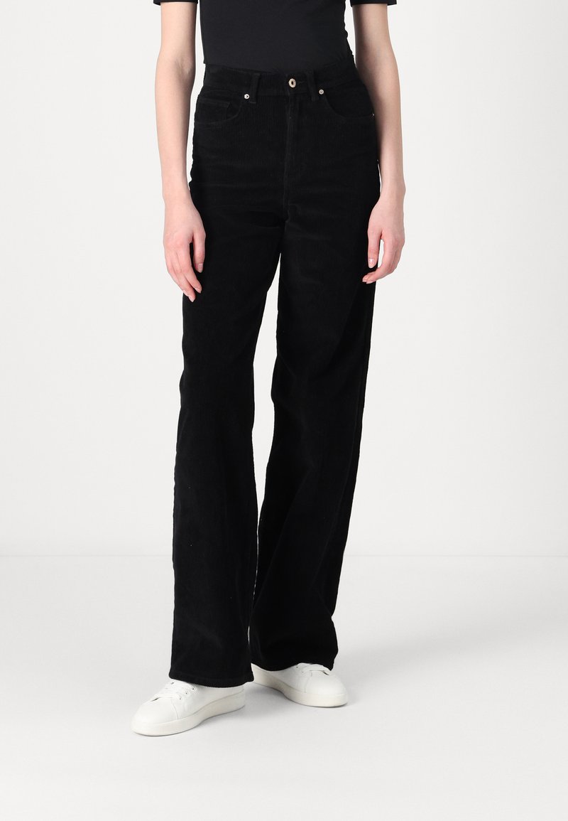ONLY Tall ONLHOPE GLOBAL HIGH WAIST WIDE  - Trousers - black