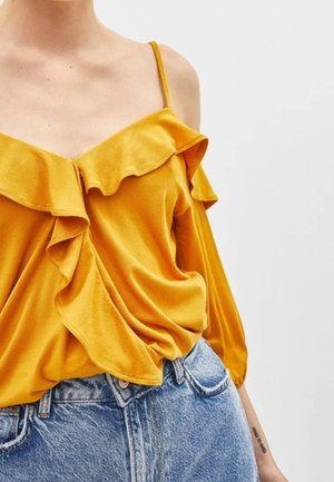 Bluse - mustard yellow