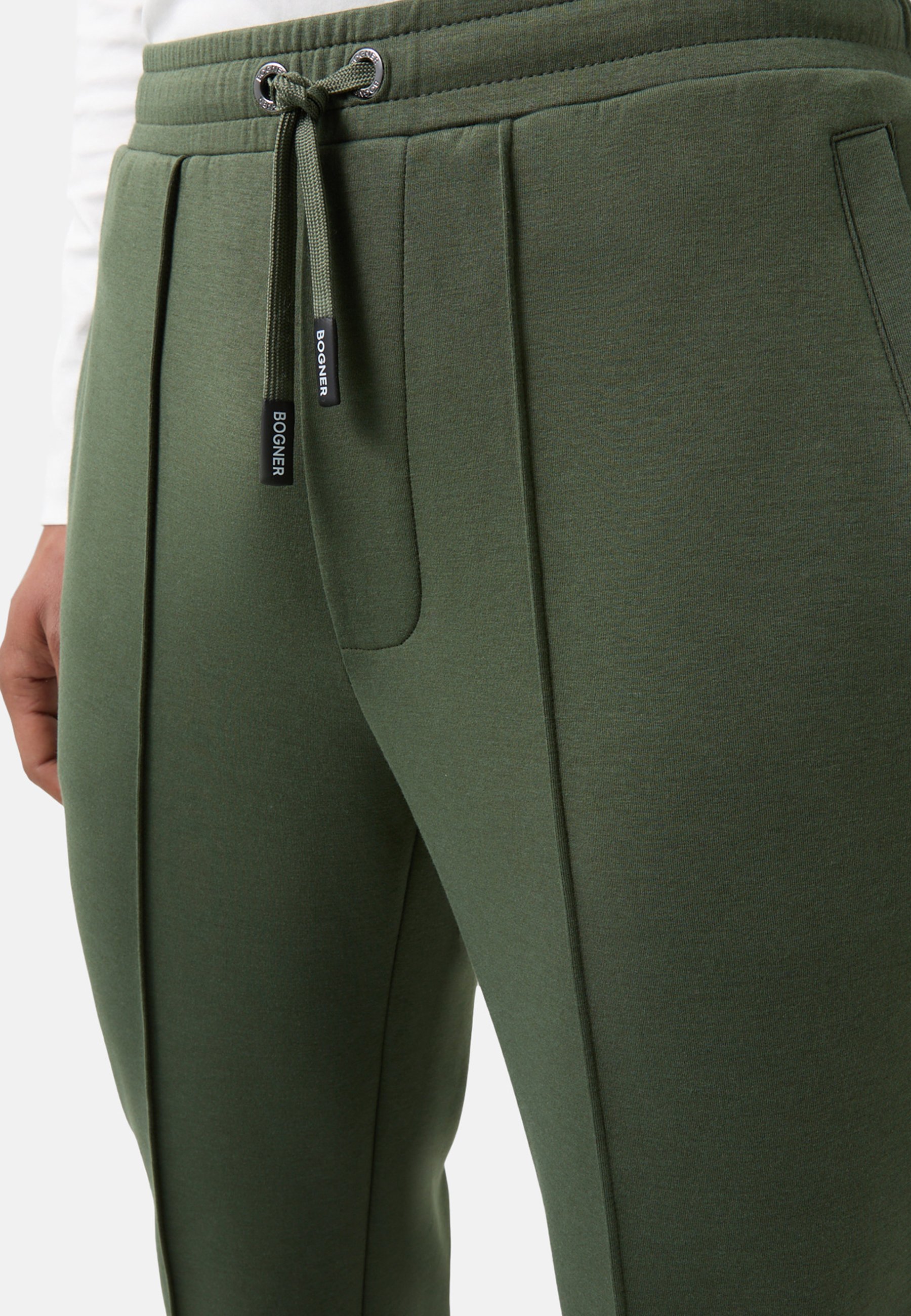 Bogner BEN - Tracksuit bottoms - dunkelgrün/green - Zalando.ie