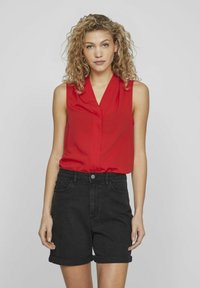 VILA Pluus - mars red