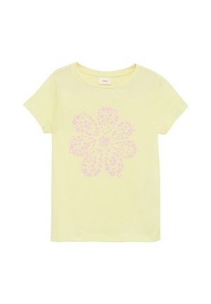 T-shirt print - helles zitrone